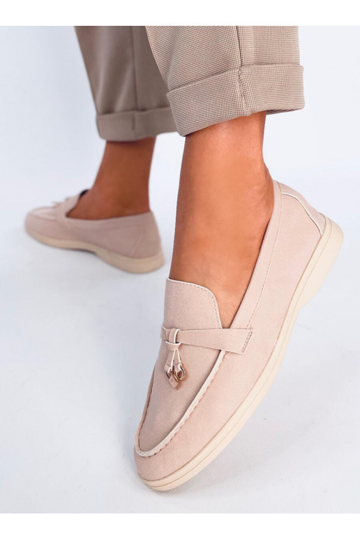 Women's moccasins EUNICE BEIGE