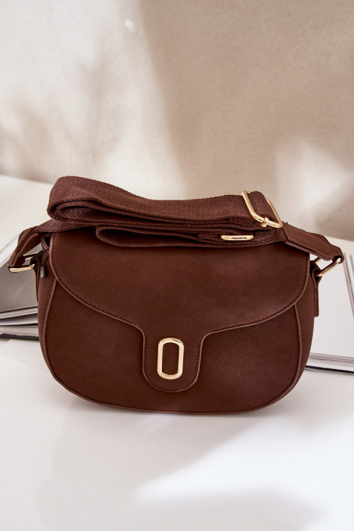 Crossbody Bag Made Of Eco Leather Chocolate Samriddhi