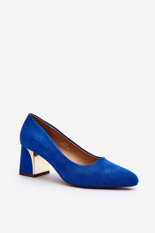 Blue Stelloria High Heel Pumps