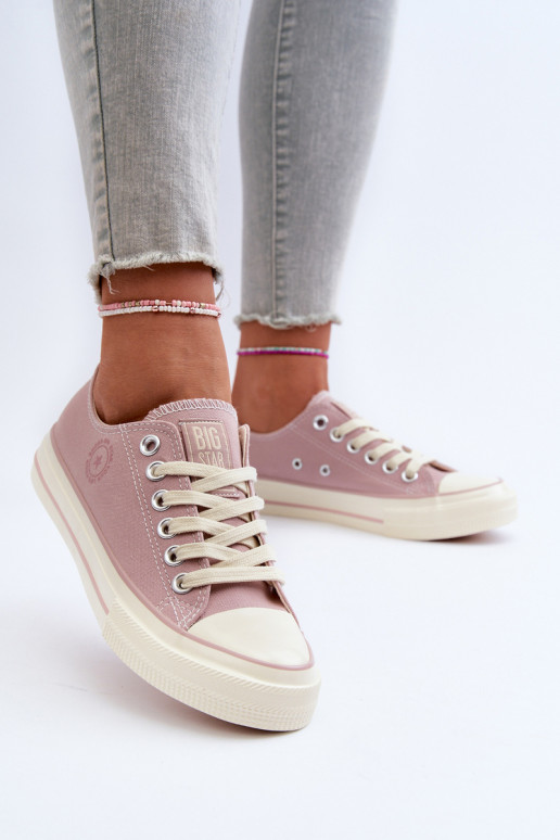 Low Women's Sneakers Big Star NN274270 Pink