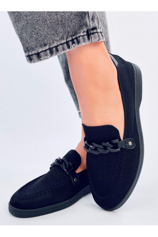 Moccasins openwork LUCENA BLACK