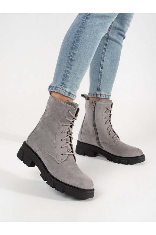 Women's boots gray