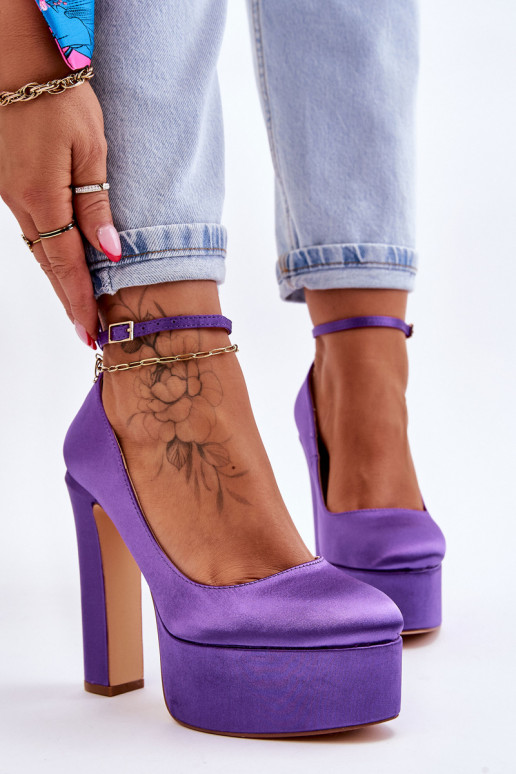 Fashionable High Heel Pumps Violet Hayden