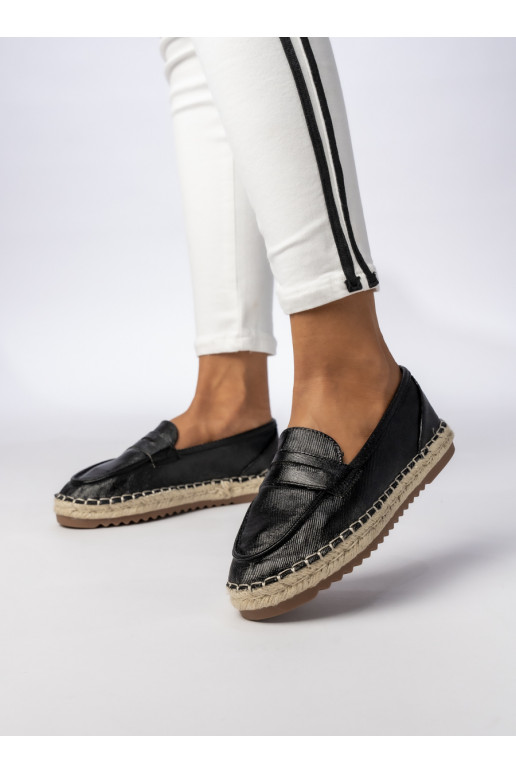 Womens Moccasins Black LUMI BLACK