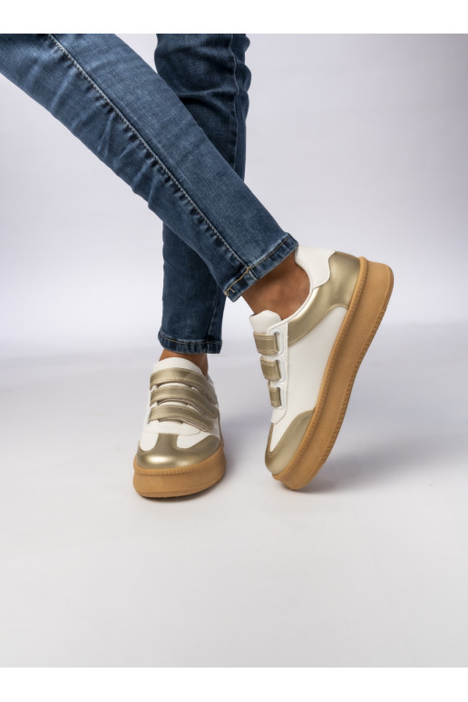 Womens Sneakers model shoes gold color AURORA GOLD