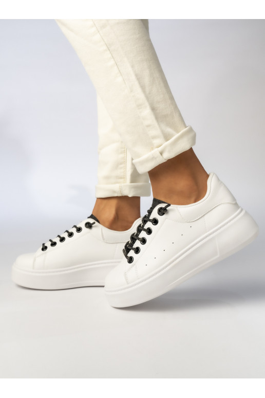 Womens Sneakers model shoes SAVANNAH WHITE/BLACK