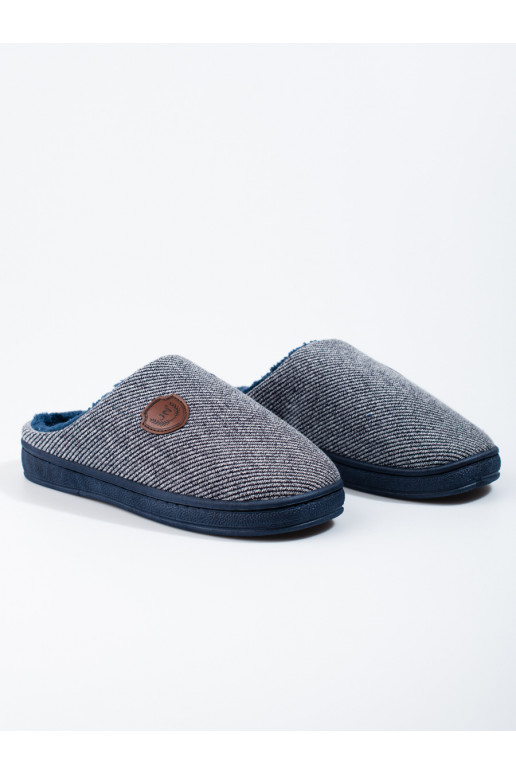 Mens kapcie blue