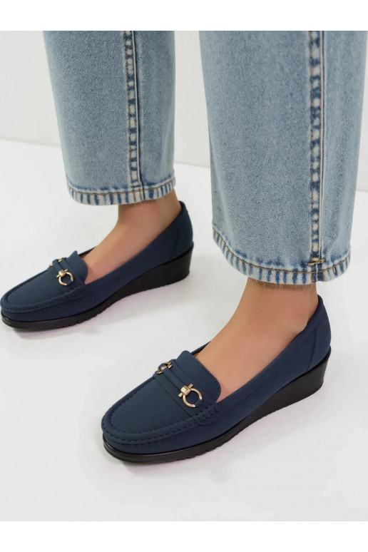 Womens Moccasins MIRENA BLUE