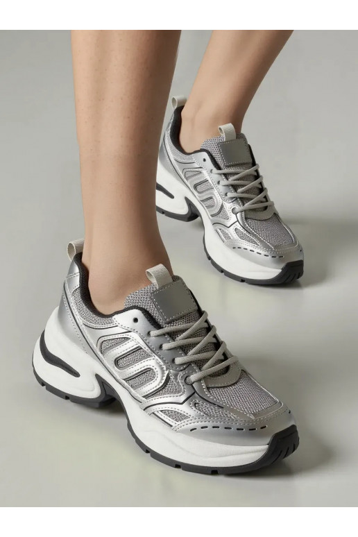 Womens Sneakers model shoes ARGENTO SILVER