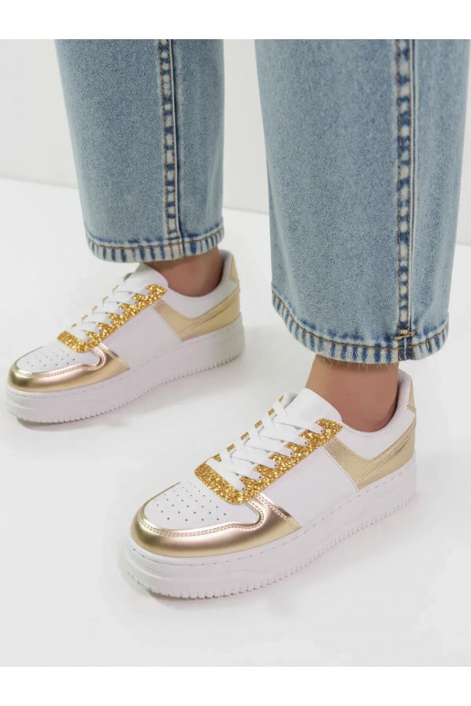 Womens Sneakers model shoes ASTRYA GOLD