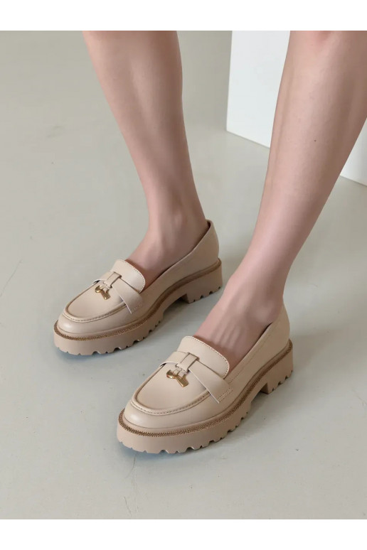 Womens Moccasins LIRIA BEIGE