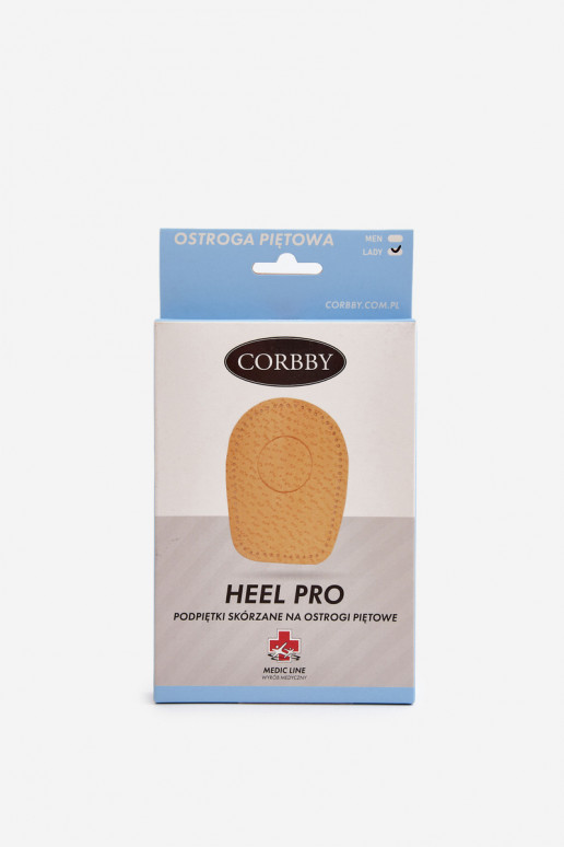 CORBBY Leather heel spur heels