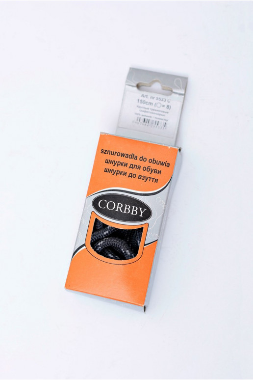 CORBBY Trekking Laces Grey