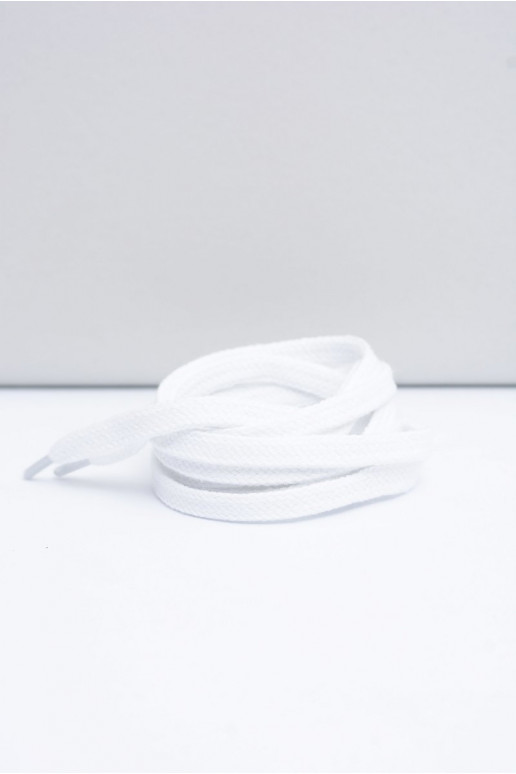 White Flat Cotton Laces Corbby