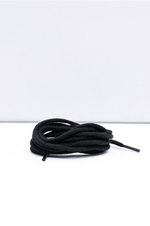 Thin, round laces Corbby Black