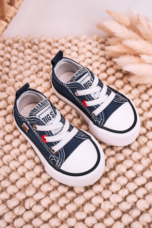 Children's Classic Low Sneakers BIG STAR HH374195 Navy