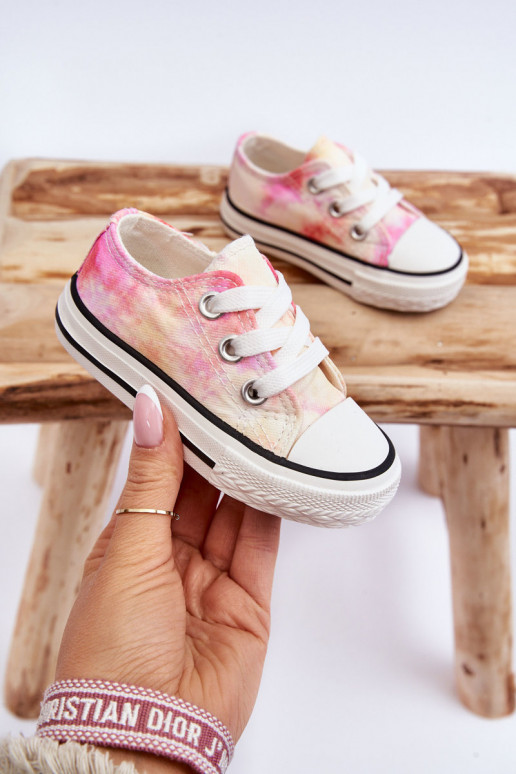 Children's Classic Sneakers With Tie-Dye Effect Simba