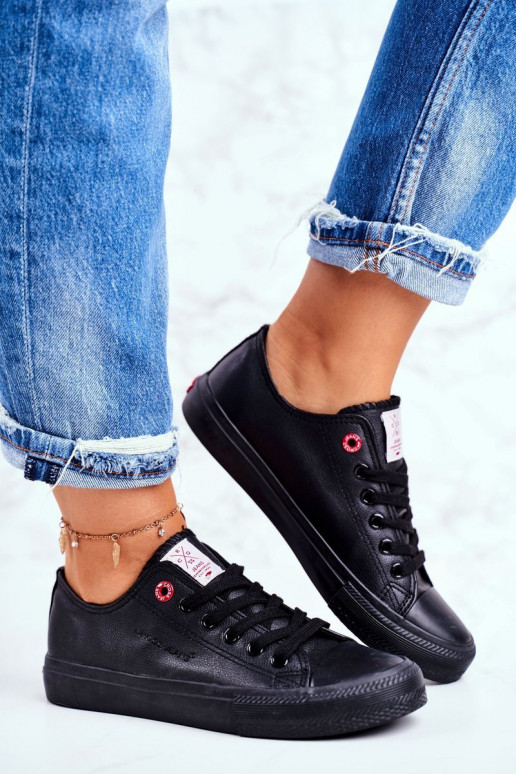 Women's Sneakers Cross Jeans Black DD2R4029C