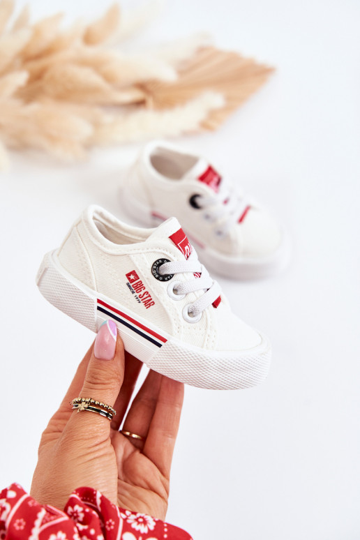 Children's Low Sneakers Big Star JJ374160 White