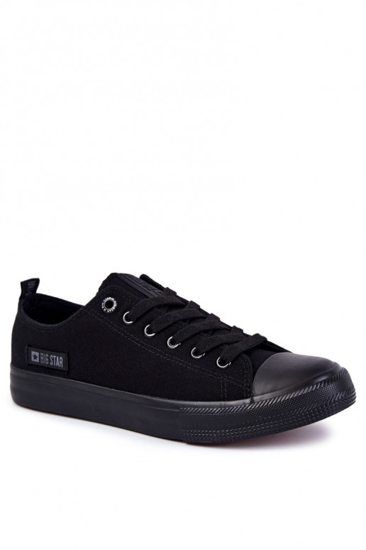 Men's Low Material Sneakers Big Star KK174007 Black