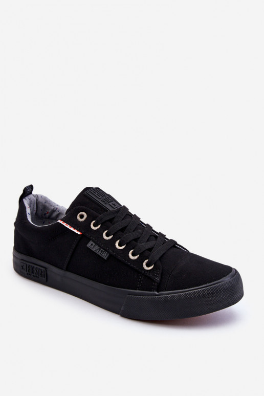 Men's Low Material Sneakers Big Star KK174002 Black