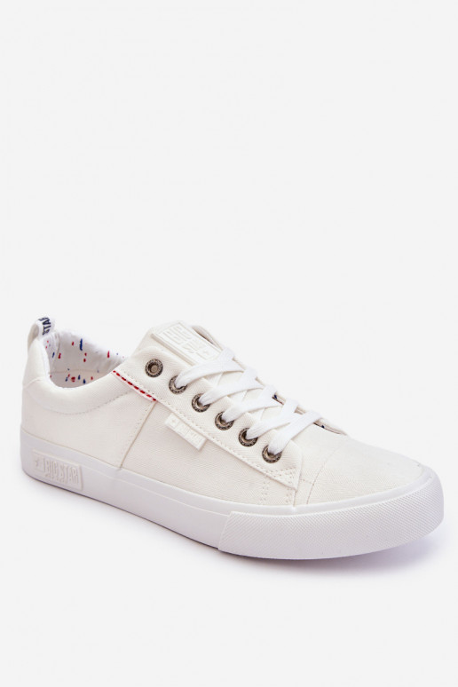 Men's Low Material Sneakers Big Star KK174001 White