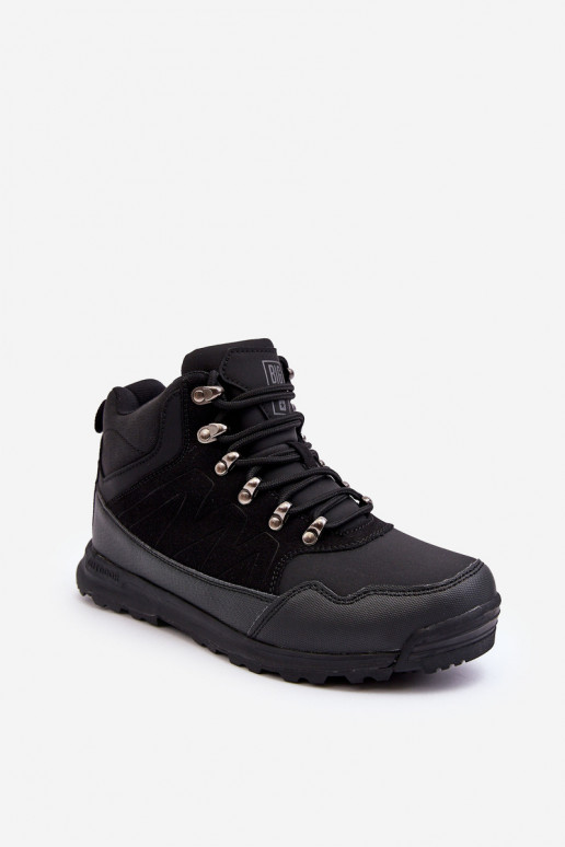 Women's Padded Trekking Shoes Black Big Star MM274481