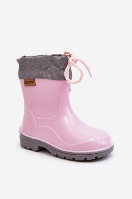 Kids' Pink KIMMY Wellies GoKids 951