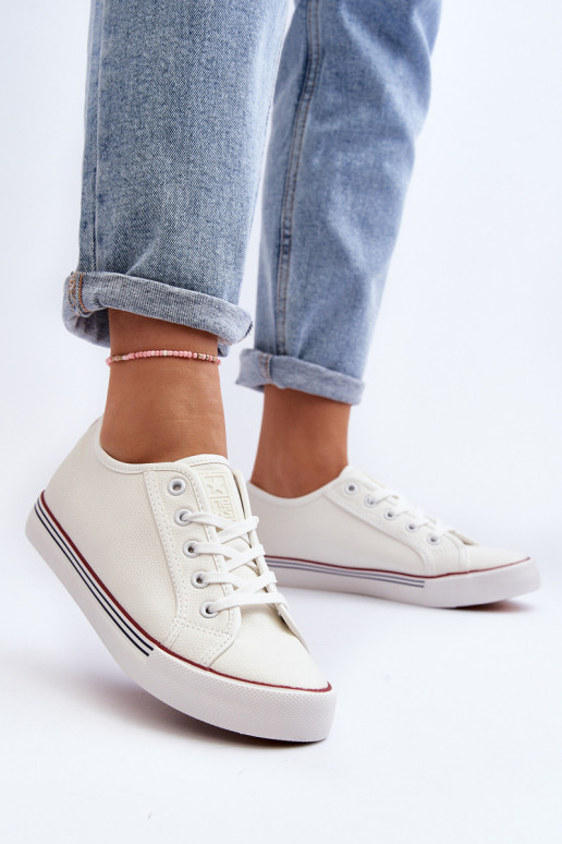 Women's Sneakers Made of Eco Leather White Lirean