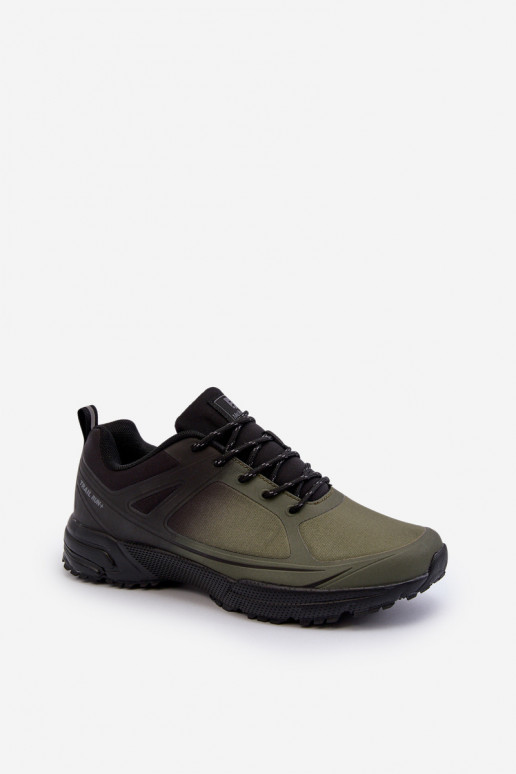 Men's Sporty Trekking Shoes in Khaki Menesio