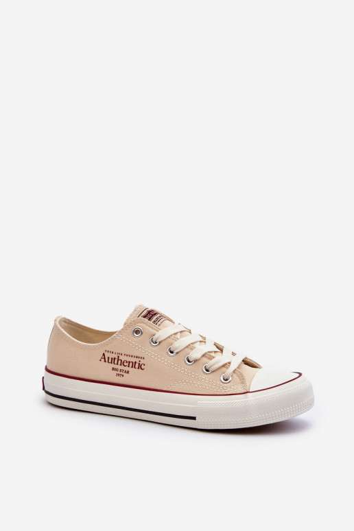 Women's Sneakers Big Star NN274236 Beige