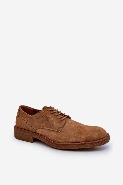 Suede Men's Shoes Big Star NN174213 Camel