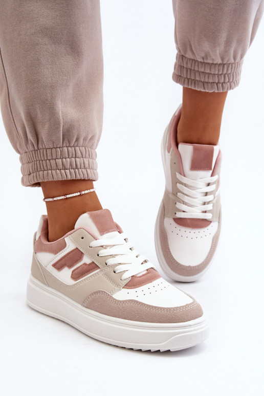 Women's Low Sneakers Beige Regines