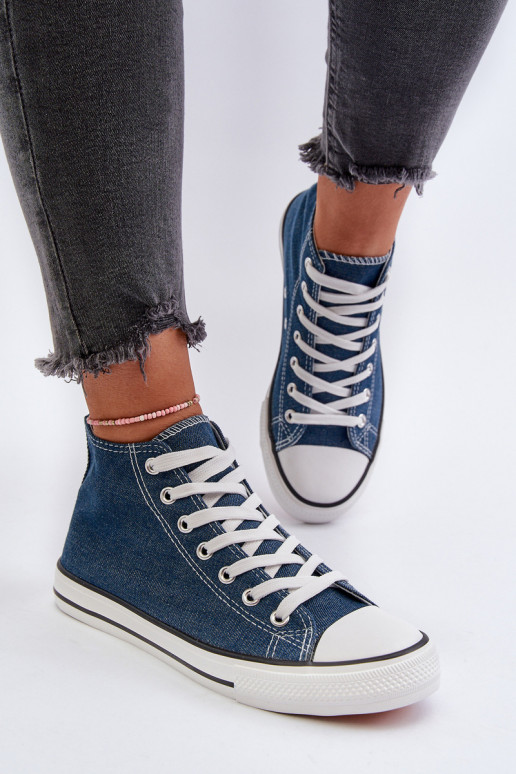 Women's Denim Sneakers Socerio