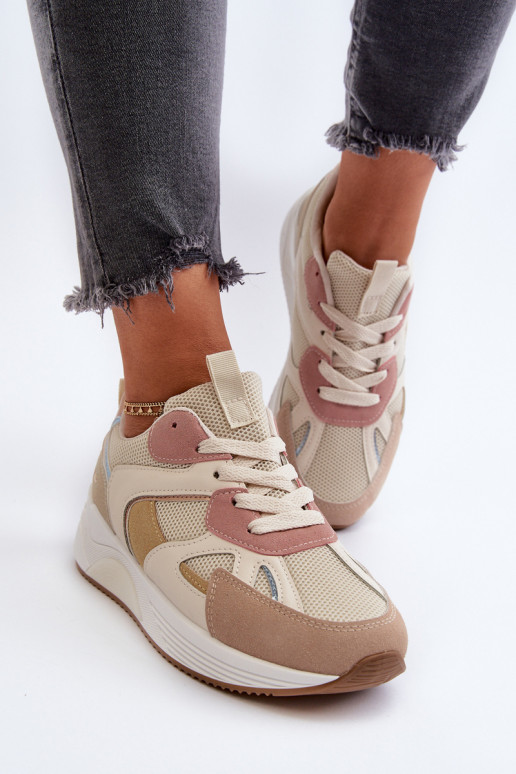 Women's Platform Sneakers in Multicolor Lenivia