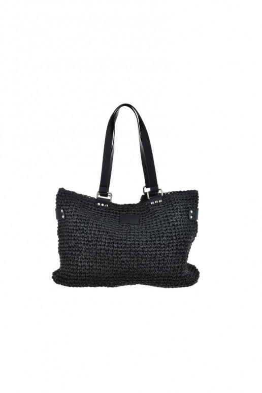 Large Woven Bag Big Star NN574108 Black