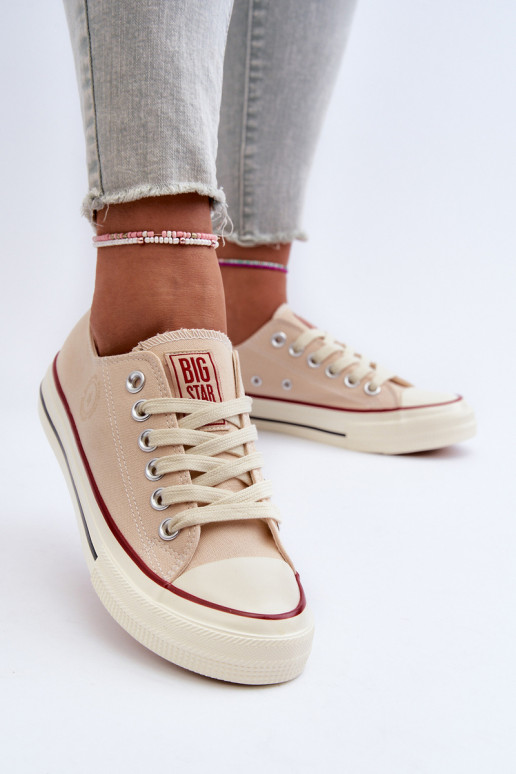 Low Women's Sneakers Big Star NN274272 Beige