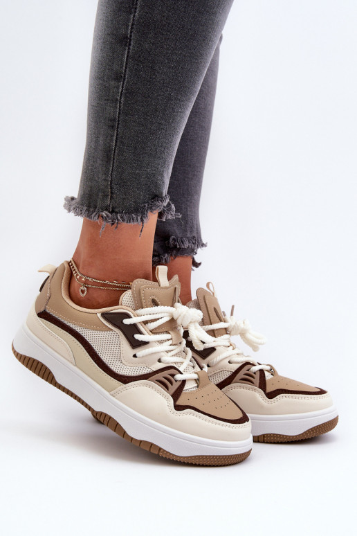 Women's Platform Sneakers Brown Etnaria