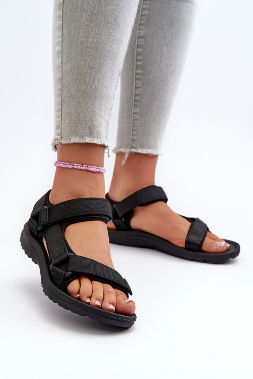 Lightweight Women's Black Sports Sandals Lumeria