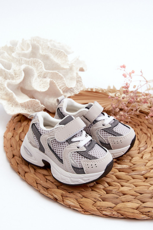 Children's Sports Sneakers with Velcro Grey Rulagia