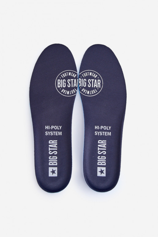 Insoles Shoes BIG STAR Memory Foam System 2 Pairs Black