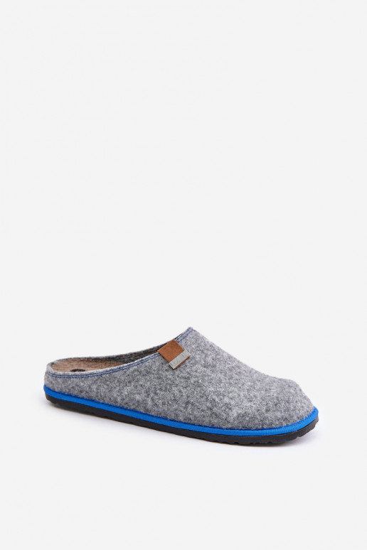 Men's Slippers Home Footwear Light Gray Inblu SI000023