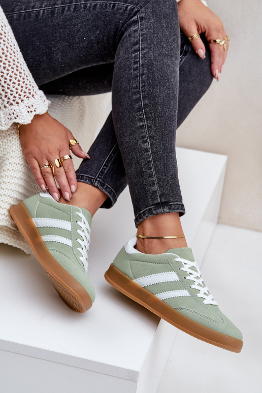 Women's Low Sneakers Green Ennorwen