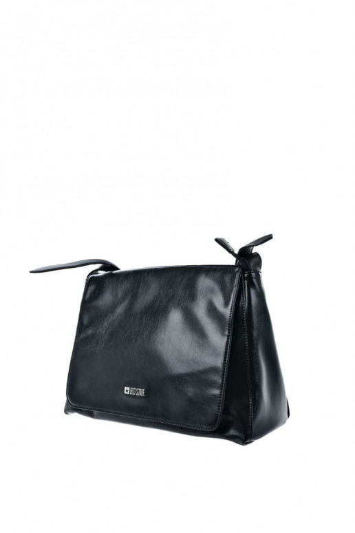 Shoulder Bag With Gold Chain Big Star OO574048 Black