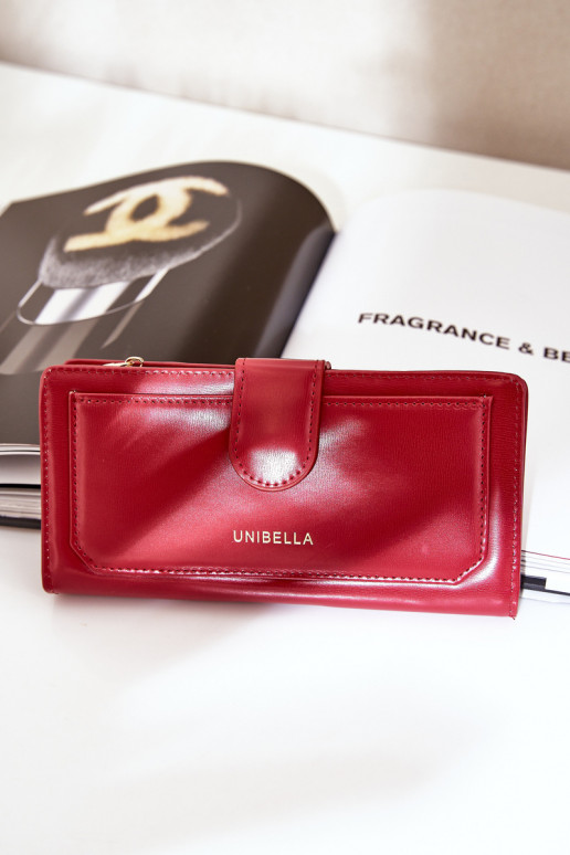 Women's Wallet Made Of Eco Leather Red Kalinessa