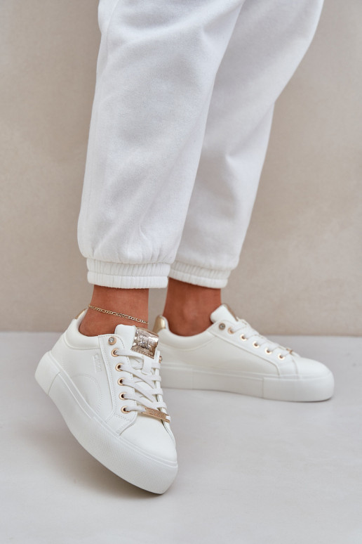 Ladies Sneakers Big Star NN274211 White