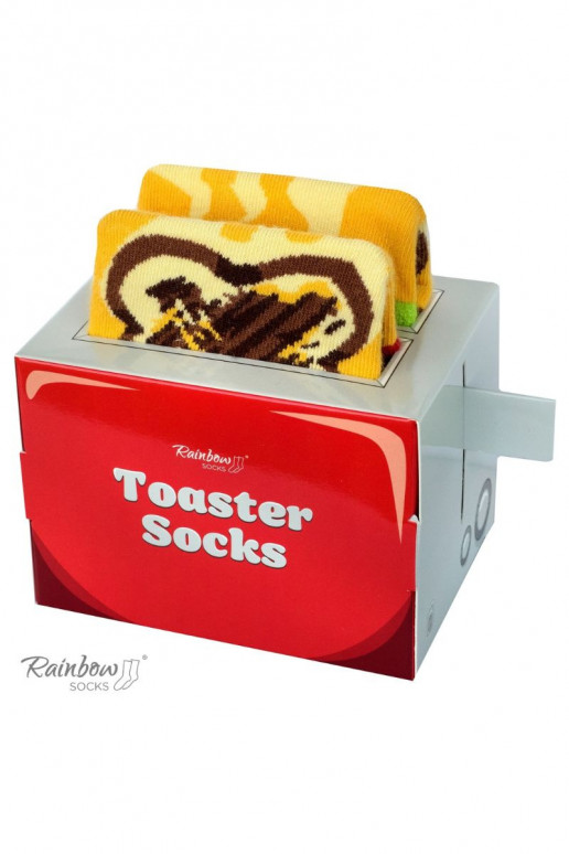 Socks TOASTER Rainbow Socks 1 Pair