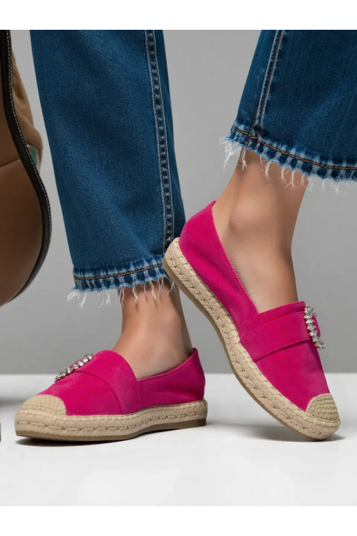 Womens espadrilles LUNARA FUCHSIA Stylish shoes na Lato