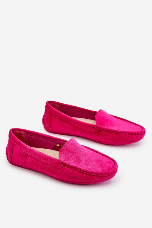 Women s Loafers Suede Fuchsia Morreno