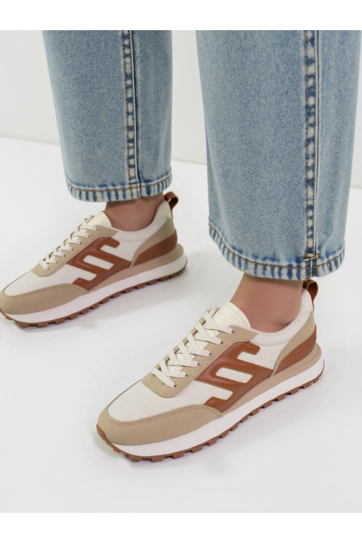 Womens Sneakers model shoes VENTO Beige